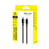  Cáp Sạc Nhanh C to C Baseus Tungsten Gold Air 100W (1.2m/2m, 480Mbps) 