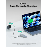  HUB Mở Rộng Đa Năng 6-in-1 AUKEY OfficeDok UH-CUH02 (Type-C to 1*HDMI 4K@60Hz + 2*USB-A 3.2 10Gbps + 2*Type-C 3.2 10Gbps + 1*Type-C PD100W) 