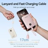  Pin Dự Phòng VENTION FKA 10000mAh 22.5W (CCC / 3C Certification, With Type-C Built-in Cable, Digital Display) 