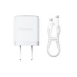  Bộ Sạc Nhanh Kèm Cáp Baseus Palm 1C 20W (For iPhone/iPad/Samsung/Google Pixel) 