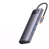  Bộ Hub Mở Rộng Đa Năng Baseus Metal Gleam Multifunctional Gen2 Cho Macbook/Laptop/iPad/Smartphone/Tablet (Gen2 New Upgrade Edition) 