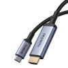 Cáp chuyển Type C to HDMI Baseus High Definition Series 8K/60Hz Adapter (1.5m, siêu nét) - Cũ 