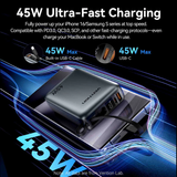  Pin Dự Phòng VENTION FHG 20000mAh 45W (with Built-in Type-C Cable) 