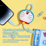  Cáp Sạc Nhanh Cho iPhone 14/15 Series ROCK Doraemon C TO C/C TO L Fast Charge  Sync Cable (Combo Pack (SMILEY X 3 + SWEETHEART X 3 + DORAYAKI X 3), 100W/27W, Doraemon Authentic Licensed) 