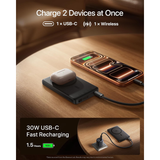  Pin Dự Phòng Không Dây Baseus PicoGo AM52 10000mAh 45W (Qi2.2 25W, with Built-in Type-C Cable) 