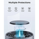  Quạt Tản Nhiệt Cho Điện Thoại Kiêm Sạc Không Dây 15W AUKEY MagFusion GameFrost LC-G10 (Qi2 Wireless Charging, Strong magnetic attraction, Visual Digital Display) 