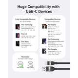  Cáp Sạc Nhanh USB to Type-C ANKER A82G2 18W (0.9m/1.8m, 480Mbps, Support Apple CarPlay) 
