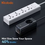  Bộ Sạc Chống Sét 4-in-1 MCDODO CH-462 70W (1*AC Outlet Up to 2500W + 2*Type-C port + 1*USB-A port) 