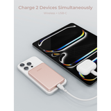  Pin Dự Phòng Không Dây AUKEY PB-MS07A 5000mAh 20W (CCC / 3C Certification, 1*Type-C port, Qi2 15W Wireless Charging, Ultra-Slim & Lightweight, Airline Safe) 