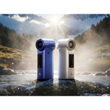  Quạt Cầm Tay Phun Sương Tốc Độ Cao AECOOLY Cool Air Ultra (75000RPM , 7000mAh, Up to 6.5H, Digital Display) 