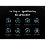  Củ Sạc Nhanh CUKTECH A15C 65W (2*Type-C + 1*USB-A port, with 1.5m C to C 5A cable) 