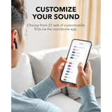  Tai Nghe Không Dây TWS SOUNDCORE K20i (Bluetooth v5.3, 6H, IPX5, ENC, Game Mode, Support App) 