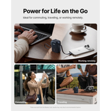  Pin Dự Phòng Kèm Cáp Type-C Baseus PicoGo AR11 10000mAh 45W (1*Type-C + 1*USB-A port, with Dual Retractable Type-C Cables) 