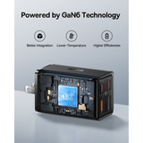  Củ Sạc Nhanh Baseus GaN6 Pro Fast Charger 2C+2U 65W (Multi Quick Charger Support) 
