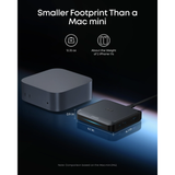  Đế Sạc Để Bàn 3 Cổng ANKER Prime A1903 150W (ActiveShield™ 4.0, With Pogo Pin + 2*Type-C + 1*USB-A port, Smart Digital Display, Control via App) 