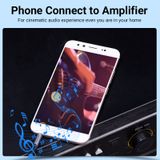  Cáp Chuyển Âm Thanh 3.5mm TRS to 6.35mm VENTION BAU (1m, Hi-Fi audio) 