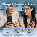  Pin Dự Phòng VENTION FKA 10000mAh 22.5W (CCC / 3C Certification, With Type-C Built-in Cable, Digital Display) 