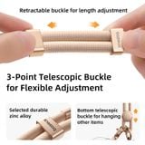  Dây Đeo Điện Thoại Baseus Let's Go (Auto-Locking, 3-Point Telescopic Buckle for Flexible Adjustment, 20KG Load-Bearing, 35-70cm) 