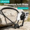  Giá Đỡ Điện Thoại Từ Tính Đeo Cổ USAMS JOY02 (For 4.7–7.2" phones, 66cm Neck Strap Length, 360° rotating phone clamp) 