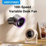  Quạt Để Bàn VENTION Lite 01 PBJ (3000mAh, 9.5H, LED Speed Display, 120° Wide-Angle Adjustment) 