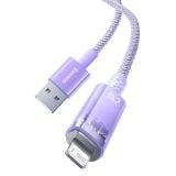  Cáp Sạc Nhanh Tự Ngắt Baseus Explorer Series 2 USB A to Lightning 2.4A dùng cho iPhone/iPad (Smart Power-Off with Smart Temperature Control, Fast Charging Cable) 