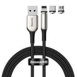  Cáp sạc từ thế hệ thứ 3 Baseus Zinc Magnetic series 3 Lightning/ Type C/ Micro cho Smartphone/ Tablet Cable (2A , Charging Cable) 