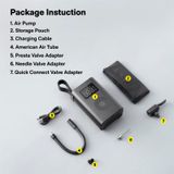  Bơm Lốp Ô Tô Không Dây HOTO QWCQA001 (2000mAh, Digital Display, 3‒150 psi) 