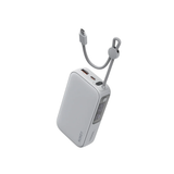  Pin Dự Phòng AUKEY PB-Y47 10000mAh 30W (1*Type-C + 1*USB-A Port + Built-in Type-C cable, Digital Display) 