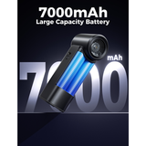  Quạt Cầm Tay Phun Sương Tốc Độ Cao AECOOLY Cold Air Ultra PM01S (7000mAh, Up to 30H, Digital Display, 70000RPM) 