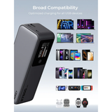  Pin Dự Phòng AUKEY PB-Y63 Spark Mega 27600mAh 140W (2*Type-C + 1*USB-A Port, Digital Display) 