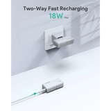  Pin Dự Phòng Mini AUKEY Spark Mini PB-Y59 5000mAh 20W (1*Type-C plug + 1*Type-C port, LED Display) 