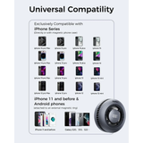  Quạt Tản Nhiệt Cho Điện Thoại Kiêm Sạc Không Dây 15W AUKEY MagFusion GameFrost LC-G10 (Qi2 Wireless Charging, Strong magnetic attraction, Visual Digital Display) 