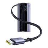  Pin Dự Phòng Baseus EnerGeek GR11 10000mAh 100W (1*Type-C + 1*USB-A + Type-C Retractable Cable, 1.2" Colored Digital Display, Triple-Loop Smart Cooling System) 