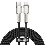  Cáp sạc nhanh C to Lightning 20W cho iPhone 12 Series Baseus Cafule Metal Series (20W, Type C to Lightning Fast charge  Data Cable) 