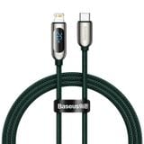  Cáp sạc nhanh tích hợp màn hình LED Baseus Display Fast Charging Data Cable Type-C to IP 20W 