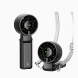  Quạt mini Cầm Tay AECOOLY Halo 02 3600mAh (7000rpm, 16.5H, 5-Speed Level Adjustment, Dual Air Channels) 