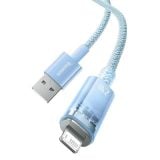  Cáp Sạc Nhanh Tự Ngắt Baseus Explorer Series 2 USB A to Lightning 2.4A dùng cho iPhone/iPad (Smart Power-Off with Smart Temperature Control, Fast Charging Cable) 