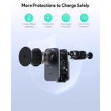  Đế Sạc Không Dây Để Bàn 3-in-1 AUKEY LC-MC312 15W (Qi2, Strong magnetic attraction) 