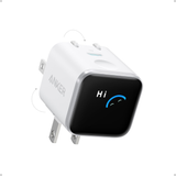  Củ Sạc Nhanh ANKER Nano A121D 45W (1*Type-C Port, 180° Foldable Plug, Smart Display, ActiveShield™ 5.0) 