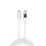  Cáp Sạc Nhanh C to C AUKEY CB-MCC101/CB-MCC102 100W (with LCD Display, 1/1.8m, 480Mbps) 