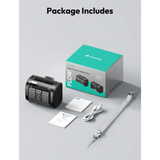  Quạt Đeo Thắt Lưng / Để Bàn AECOOLY High Velocity 2W (6000mAh/9000mAh, 5 Wind Speeds) 