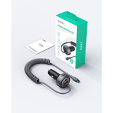  Tẩu Sạc Cho Ô Tô Kèm Cáp Type-C AUKEY Pathfinder Sling CC-P2 75W (1*Type-C + 1*USB-A port) 