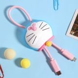  Cáp Sạc Nhanh Cho iPhone 14/15 Series ROCK Doraemon C TO C/C TO L Fast Charge  Sync Cable (Combo Pack (SMILEY X 3 + SWEETHEART X 3 + DORAYAKI X 3), 100W/27W, Doraemon Authentic Licensed) 
