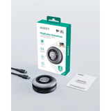  Quạt Tản Nhiệt Cho Điện Thoại Kiêm Sạc Không Dây 15W AUKEY MagFusion GameFrost LC-G10 (Qi2 Wireless Charging, Strong magnetic attraction, Visual Digital Display) 