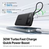  Pin Dự Phòng Baseus EnerFill FC11 30W (10000mAh/20000mAh, 1*Type-C + 1*USB-A port, Digital Display) 