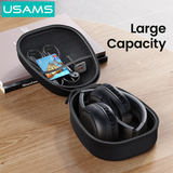  Túi Đựng Phụ Kiện Tai Nghe Chụp Tai USAMS ZB292 (Wear-resistant, Shock Absorption, Large Capacity) 