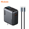  Củ Sạc Nhanh MCDODO Gana Ultra series CH-666 140W (Support AVS Protocol Charging, Support Samsung SFC3.0, 3*Type-C + 1*USB-A port, Smart LED Display) 