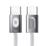  Cáp Sạc Nhanh C to C Baseus FrostCore 100W (1.2m/2m, 480Mbps, Support Apple CarPlay) 