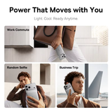  Pin Dự Phòng Không Dây Baseus PicoGo Air AM71 10000mAh 30W (1*Type-C port, Qi2.2 25W, NFC Smart Monitoring, 13N+ Magnetic Hold) 