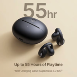  Tai Nghe Kẹp Tai Không Dây Baseus Bowie MC2 (Bluetooth v6.0, 13H, Hi-Res Audio, IP67, SuperBass 3.0, CloudComfort 2.0, Al-Powered Daily Assistant) 